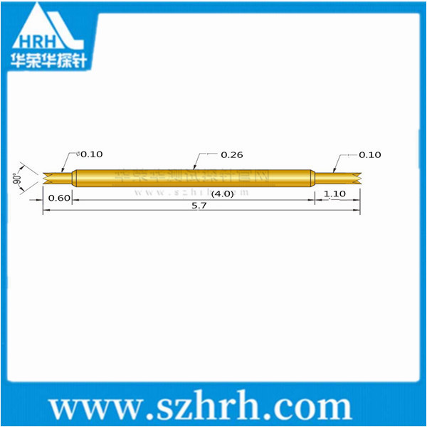 026-UU-5.7L，華榮華雙頭測試探針廠家